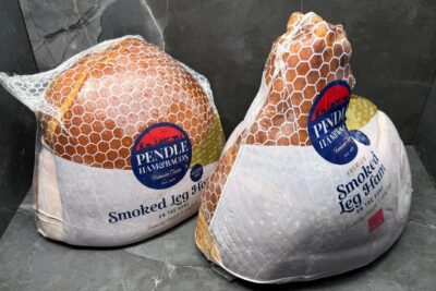 PENDLE HAM & BACON CURERS - HALF BONE-IN LEG HAM