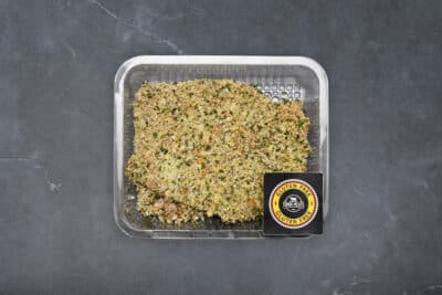 GF BEEF SCHNITZEL PARMESAN GARLIC