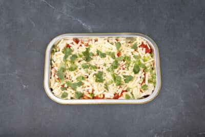 BRISKET & BEAN TORTILLA BAKE