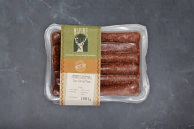 KANGAROO SAUSAGE with Cherry Tomato & Thyme