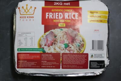 FRIED RICE WITH BBQ PORK