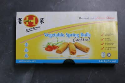 VEGETABLE SPRING ROLLS COCKTAIL X96