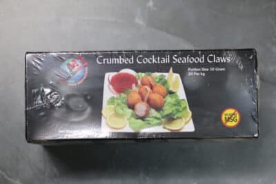 CRUMBES COCKTAIL SEAFOOD CLAWS