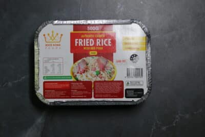 FRIED RICE W BBQ PORK