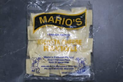 RICOTTA CHEESE RAVIOLI