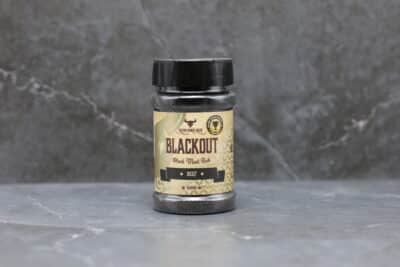 RUM AND QUE BLACKOUT