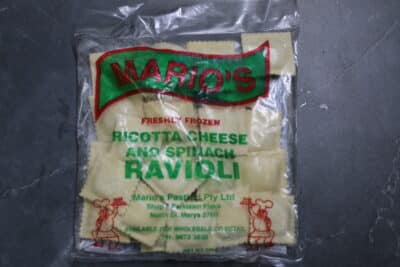 RICOTTA CHEESE & SPINICH RAVIOLI