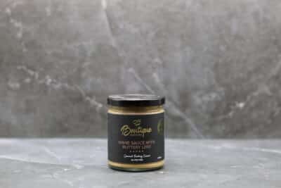 DIANE SAUCE WITH BUTTERY LEEK